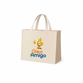 Ecobag Algodão Cru - 42x38x18cm - EC36