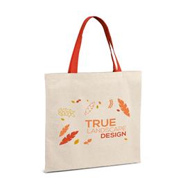 Ecobag Algodão Cru com alça colorida 40 x 40 cm - EC33 DTF