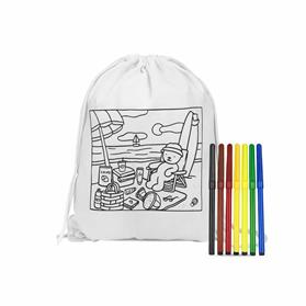 Sacochila Infantil para Pintar  - SC32
