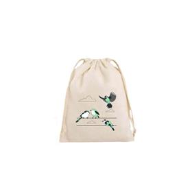Saco em Algodão cru com cordão  30x35 cm - SA32 DTF