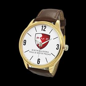 Relógio de Pulso com pulseira em Couro - RD12