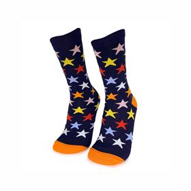 Meia Cano Alto Jacquard  - MI2