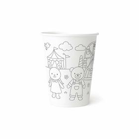 Copo Plastico para Colorir - 360ml - CO220 PR