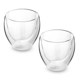 Conjunto de Copos de Vidro com parede dupla - 180ml - CO230 AI