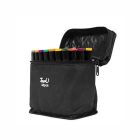 Kit Canetinhas com pontas duplas - 48 cores - CA464