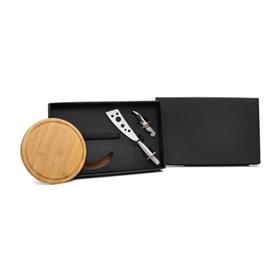 Kit Queijo e Vinho - 3 Peças - KQ47 SM
