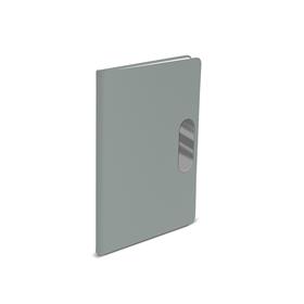 Caderno em PU com Placa em Metal - CD122 AI