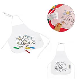 Avental de Criança para Colorir - AV19