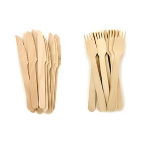 Talher de Madeira Descartável - 16cm - TL23