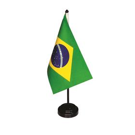 Bandeira de Mesa com Haste Plastica - PV160