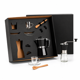 Kit para Café com Cafeteira Italiana - 6 Peças - KA36 SM
