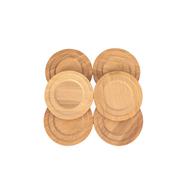 Kit Porta - Copos Bambu - 6 Peças - CP20